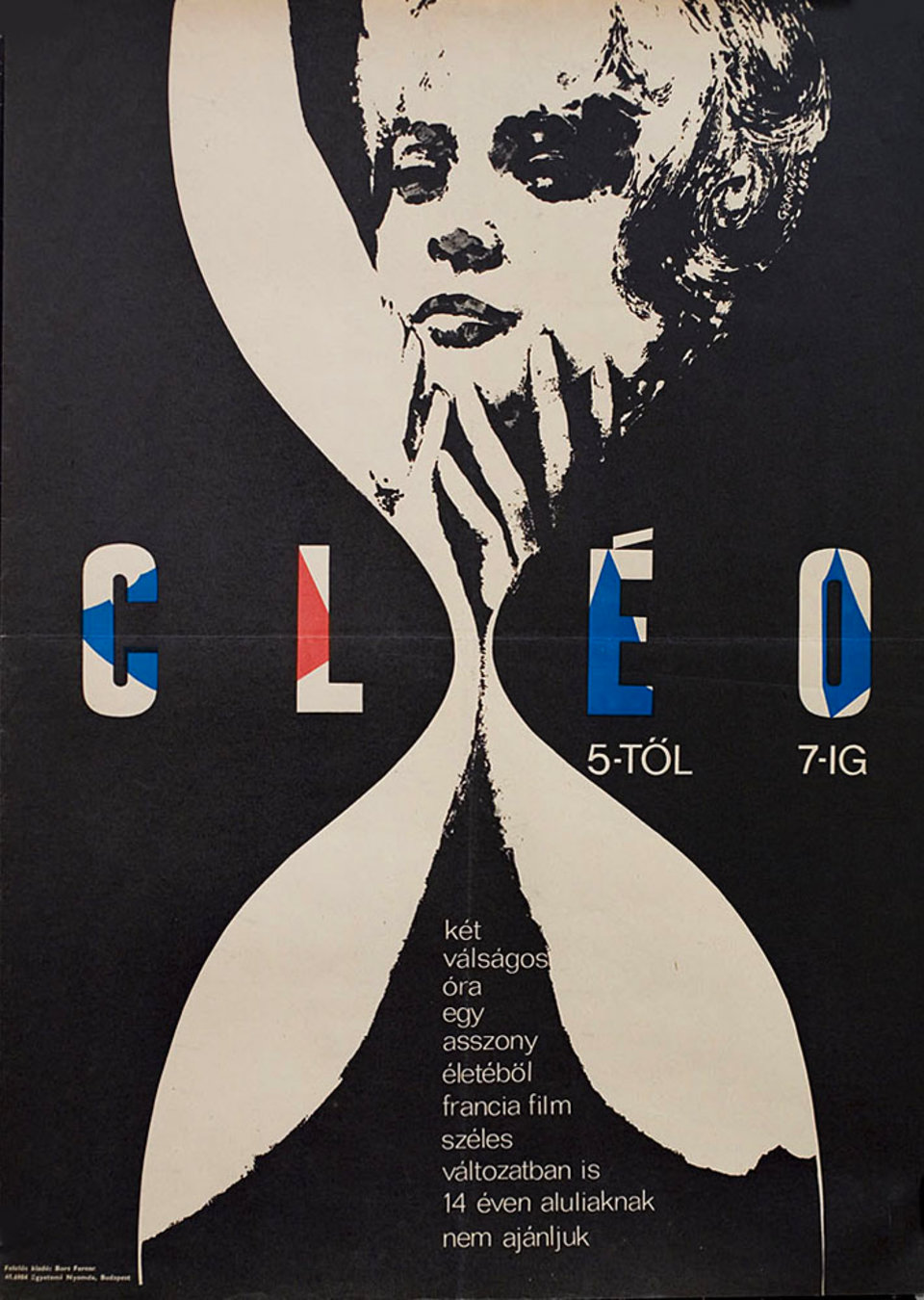 Cleo from 5 to 7 Original 1962 Hungarian A2 Movie Poster
