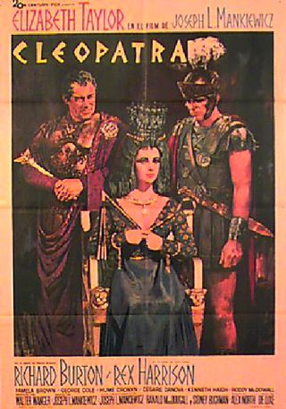 Kleopatra Plakat von 1963