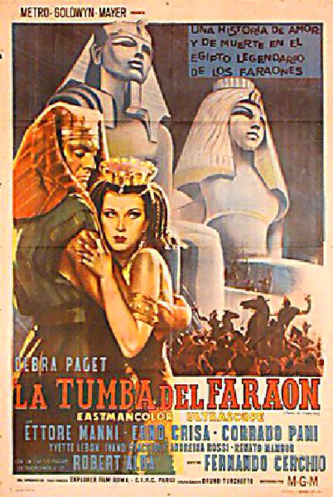 Cleopatra's Daughter Original 1960 Argentine Movie Poster
