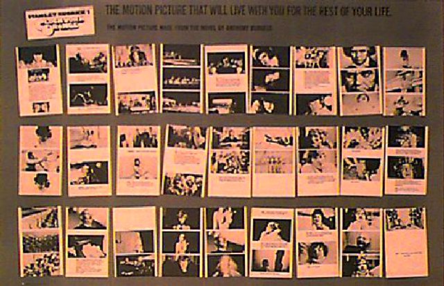 A Clockwork Orange Original 1972 U.S. Movie Poster