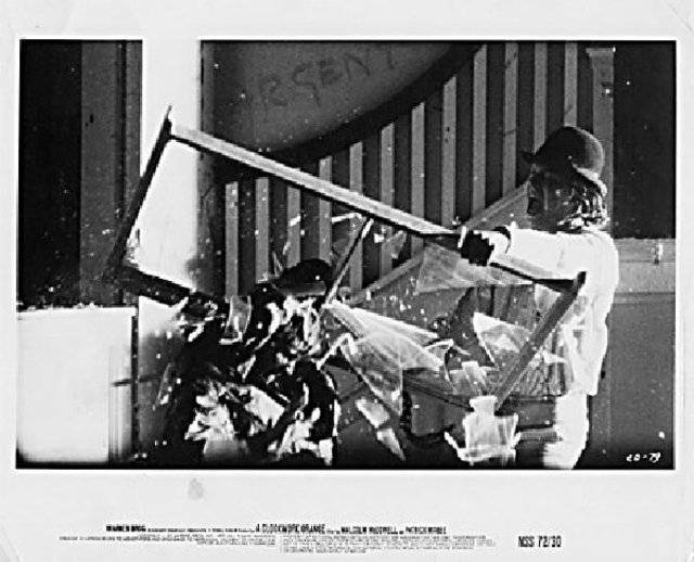 A Clockwork Orange Original 1972 U.S. Silver Gelatin Single-Weight Photo