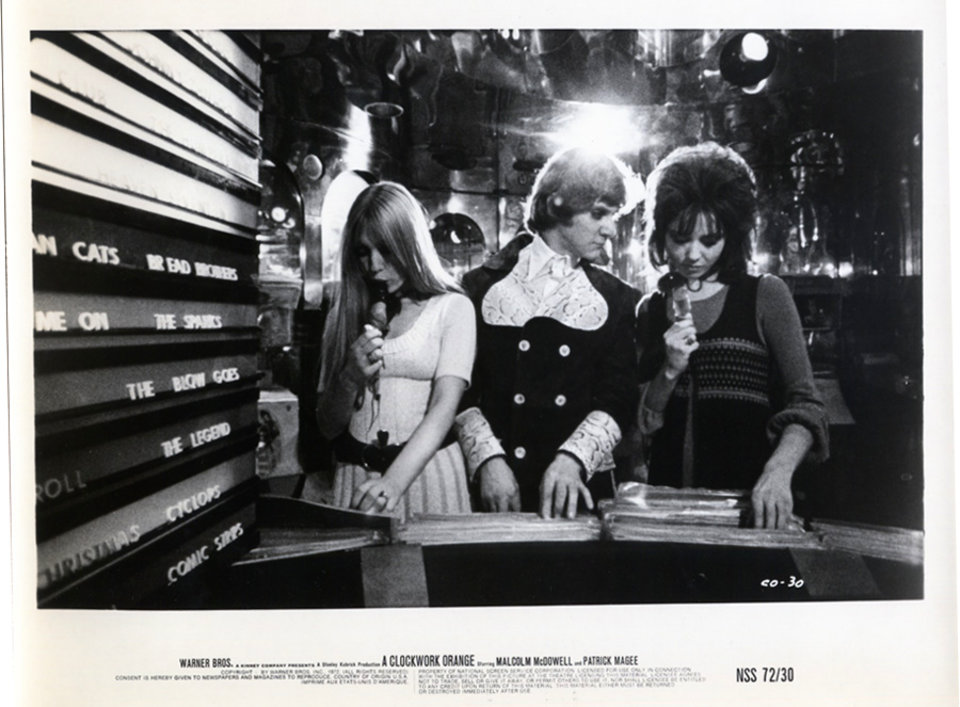 A Clockwork Orange Original 1972 U.S. Silver Gelatin Single-Weight Photo