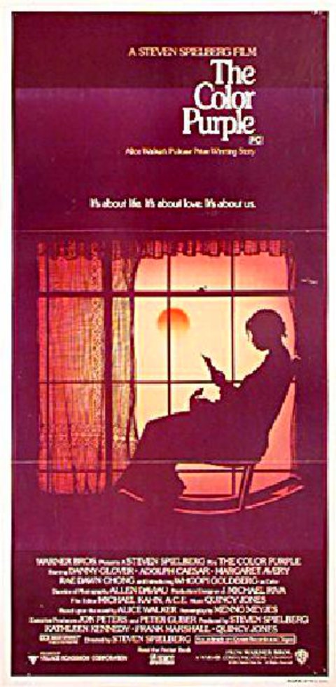 The Color Purple Original 1987 Australian Daybill Movie Poster