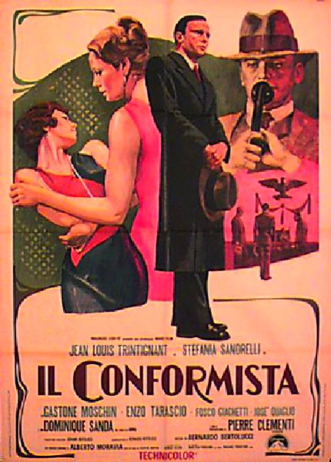 The Conformist Original 1970s Italian Due Foglio Movie Poster
