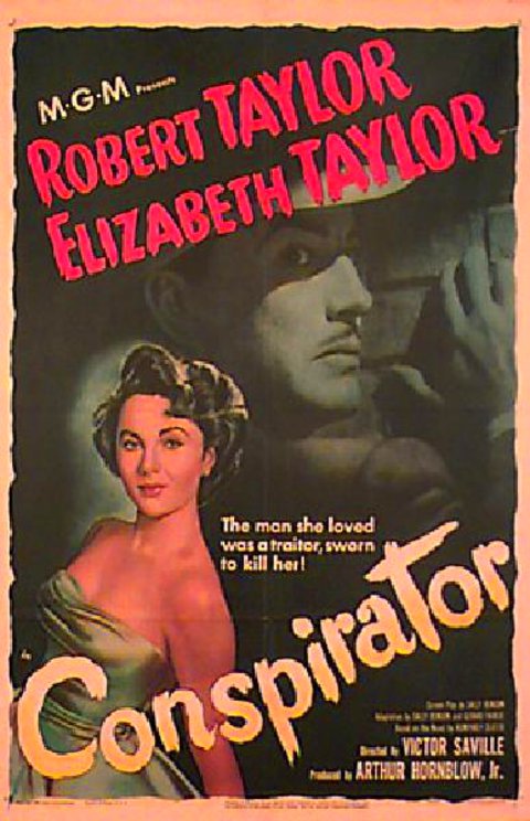 Conspirator Original 1949 U.S. One Sheet Movie Poster