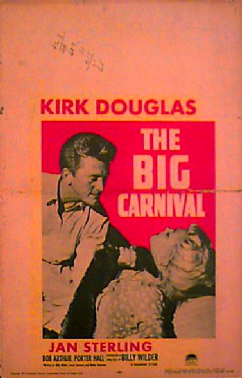 Ace in the Hole Original 1951 U.S. Window Card Movie Poster