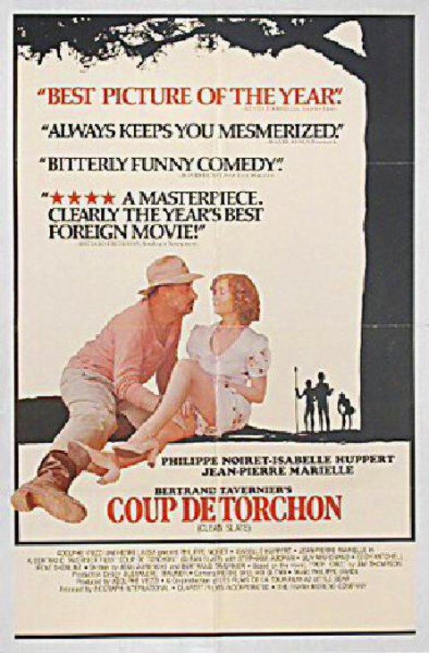 Coup de torchon Original 1981 U.S. One Sheet Movie Poster