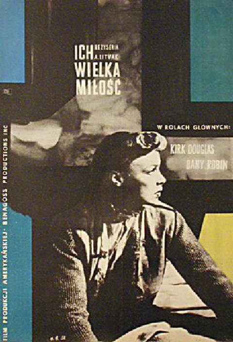 Act of Love Original 1958 Polish A1 Movie Poster