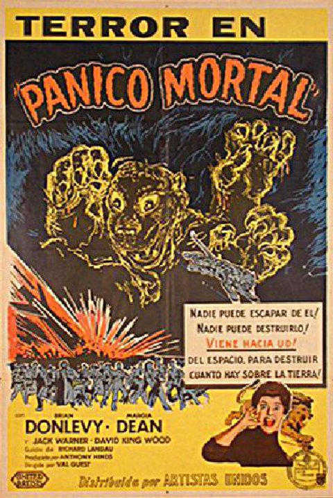 The Quatermass Xperiment Original 1955 Argentine Movie Poster