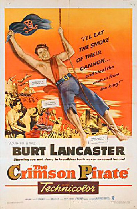 The Crimson Pirate Original 1952 U.S. One Sheet Movie Poster