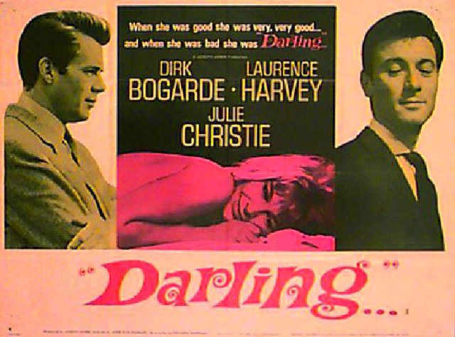 Darling Original 1965 British Quad Movie Poster