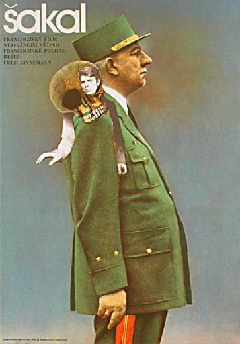 The Day of the Jackal Original 1979 Czech A3 Movie Poster - Posteritati