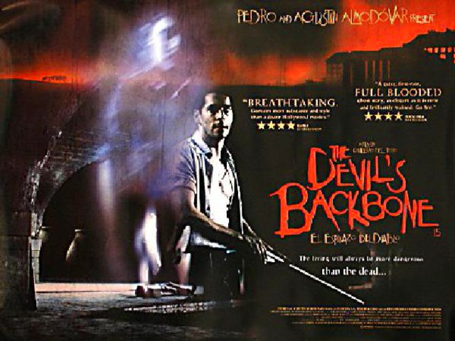 The Devil's Backbone Original 2001 British Quad Movie Poster