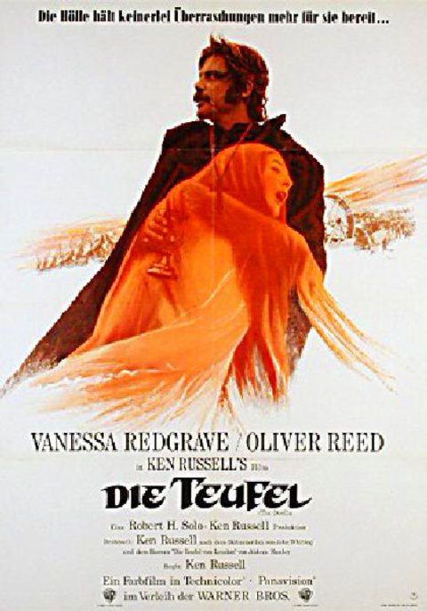 The Devils Original 1971 German A1 Movie Poster