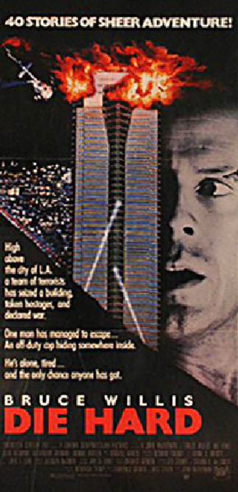 Die Hard Original 1988 Australian Daybill Movie Poster