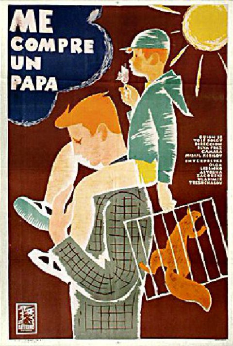 Dimka Original 1962 Argentine Movie Poster