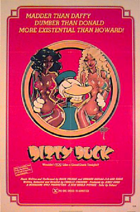 Down and Dirty Duck Original 1977 U.S. One Sheet Movie Poster