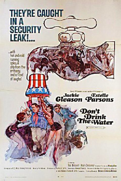 Don't Drink the Water Original 1969 U.S. One Sheet Movie Poster