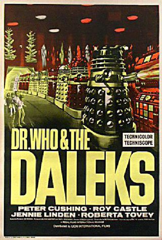 ◉希少60s Dr. Who and the Daleks ヴィンテージポスター Dr. Who and the Daleks (1965) Original Movie Posters - Posteritati