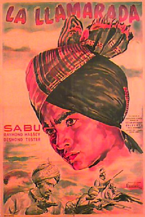 Drums Original 1946 Argentine Movie Poster