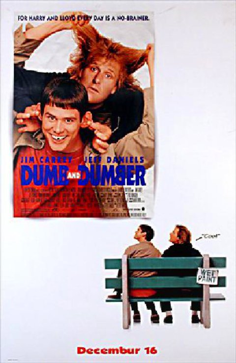 Dumb & Dumber Original 1994 U.S. One Sheet Movie Poster