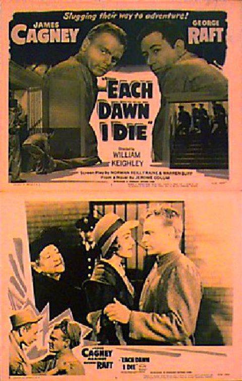 Each Dawn I Die Original R1956 U.S. Scene Card Set of 6