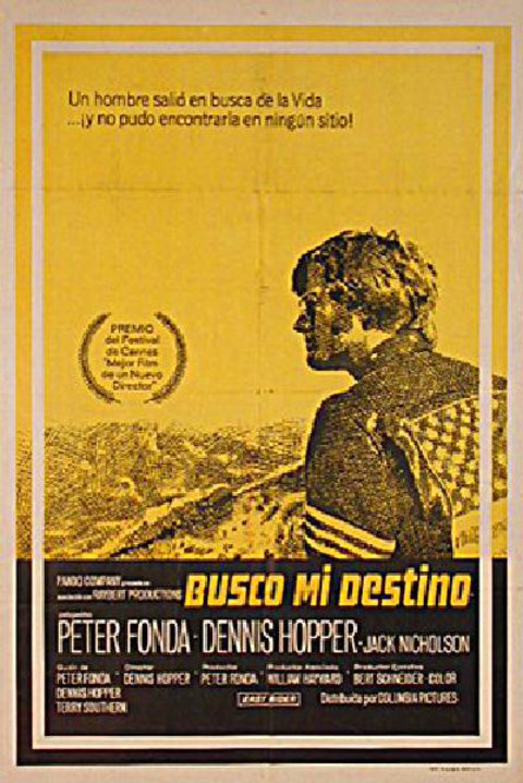 Easy Rider Original 1969 Argentine Movie Poster