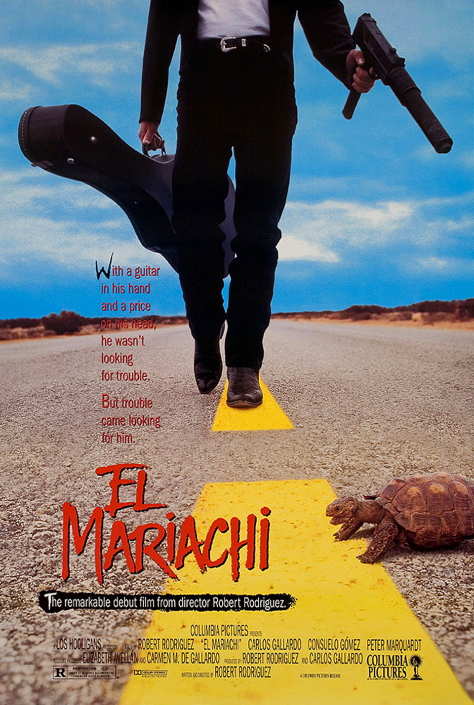 El mariachi Original 1993 U.S. One Sheet Movie Poster