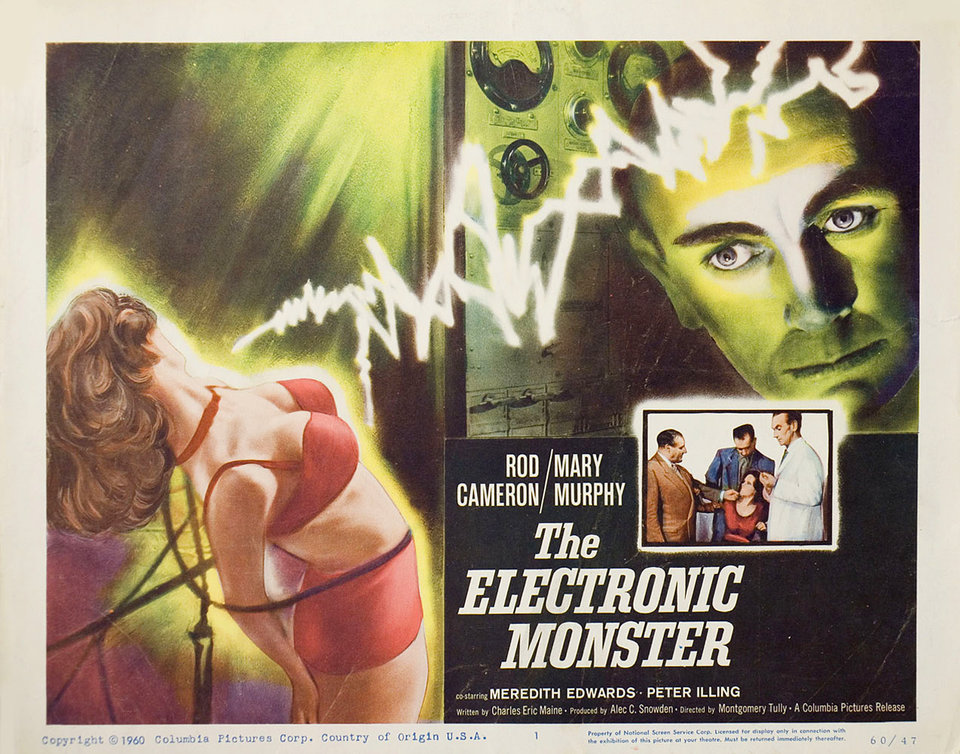 The Electronic Monster Original 1960 U.S. Title Card