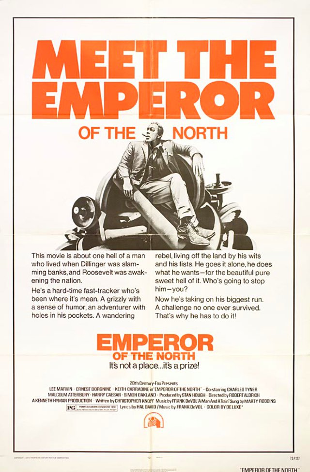 Emperor of the North Original 1973 U.S. One Sheet Movie Poster