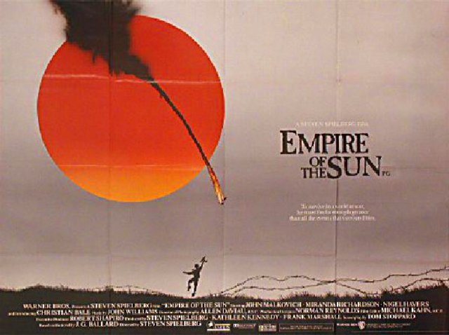 Empire of the Sun Original 1987 British Quad Movie Poster