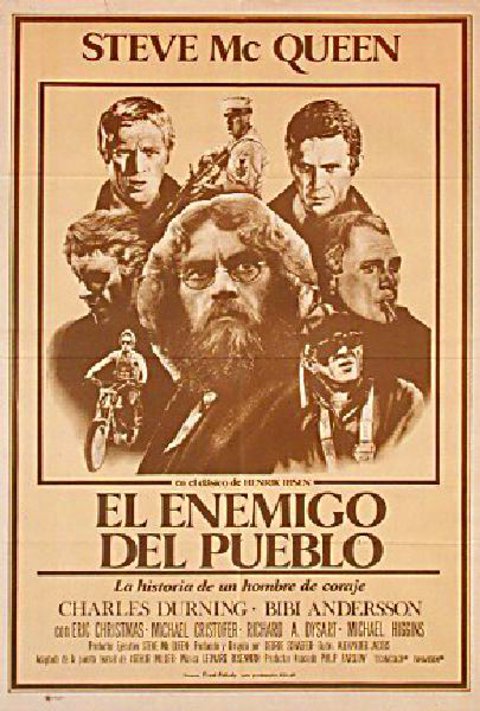 An Enemy of the People Original 1977 Argentine Movie Poster