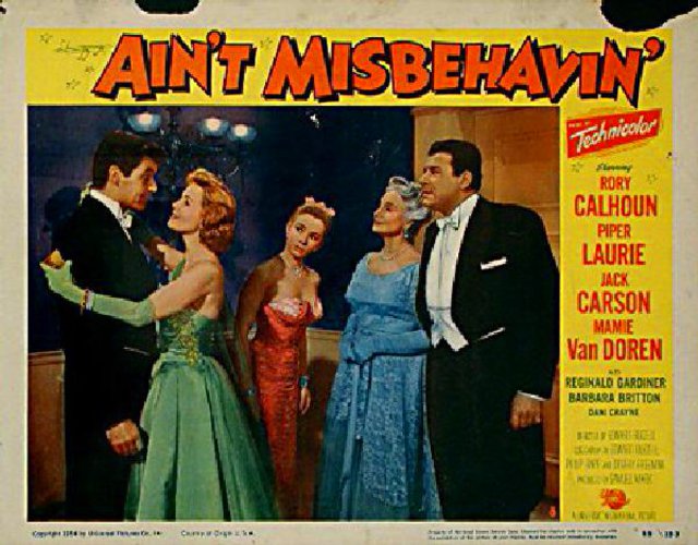 Ain't Misbehavin' Original 1955 U.S. Scene Card