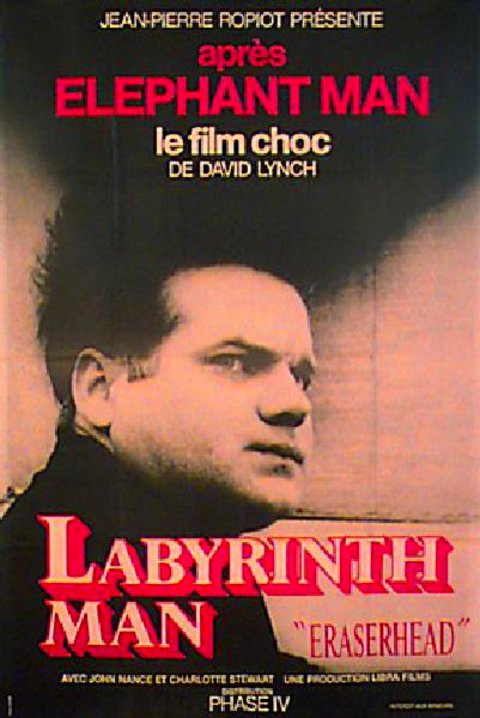 Eraserhead Original R1980s French Grande Movie Poster