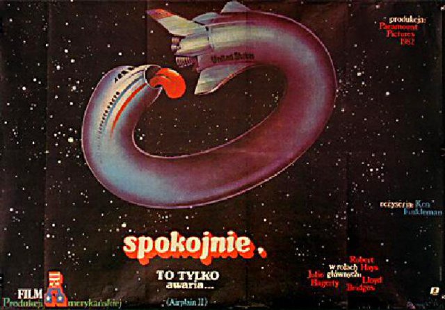 Airplane II: The Sequel 1984 Polish B1 Poster