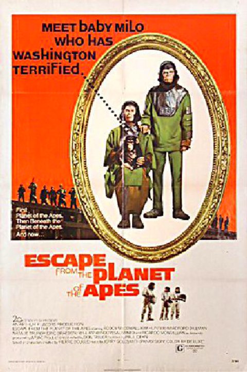 Escape from the Planet of the Apes Original 1971 U.S. One Sheet Movie Poster