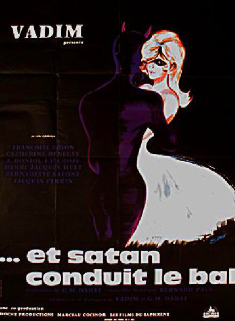 Et Satan conduit le bal Original 1962 French Grande Movie Poster