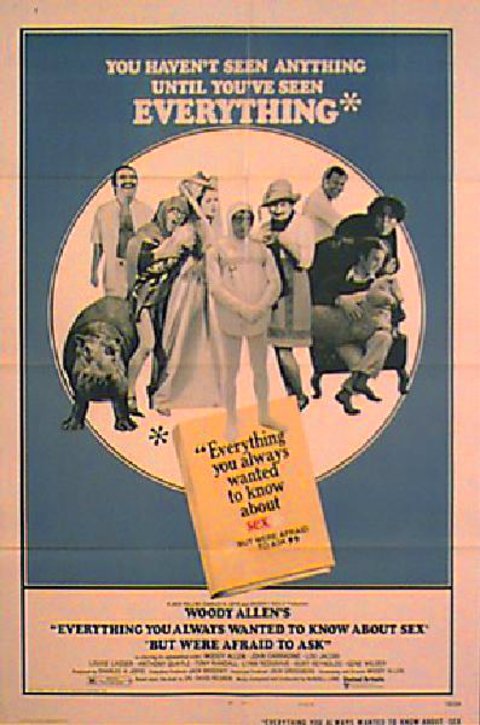 Everything You Always Wanted to Know About Sex Original 1972 U.S. One Sheet Movie Poster