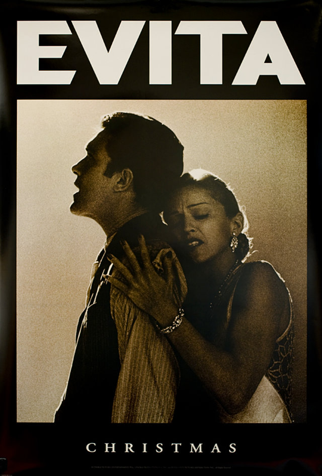 Evita Original 1996 U.S. One Sheet Movie Poster