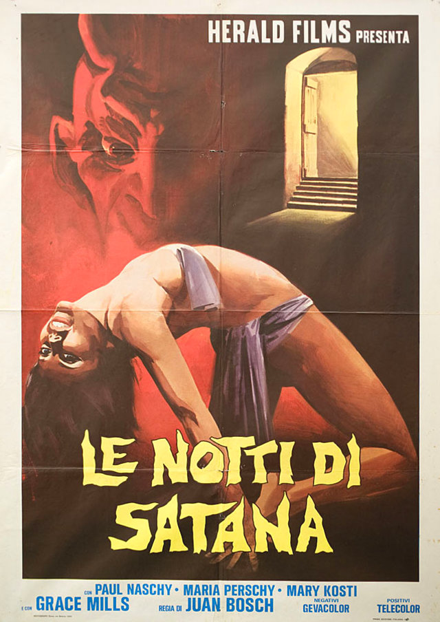 Exorcismo Original 1976 Italian Due Foglio Movie Poster
