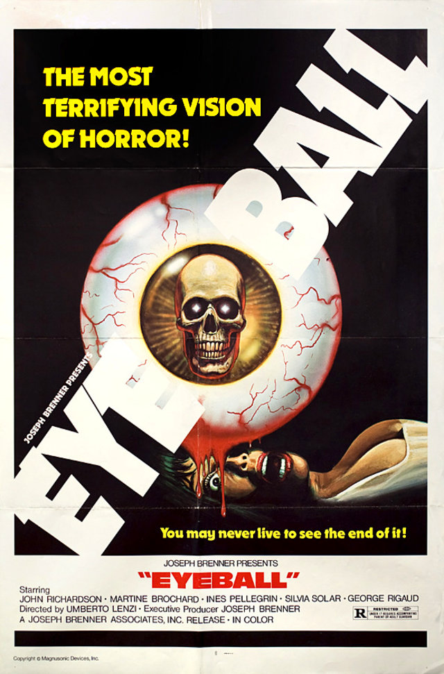 Eyeball Original 1974 U.S. One Sheet Movie Poster