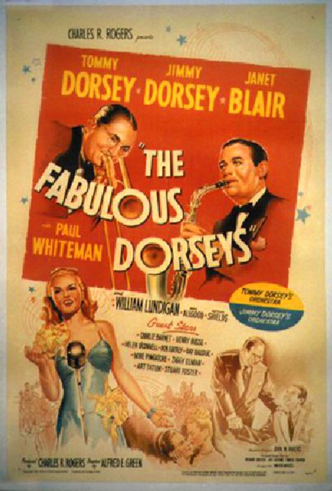 The Fabulous Dorseys Original 1946 U.S. One Sheet Movie Poster