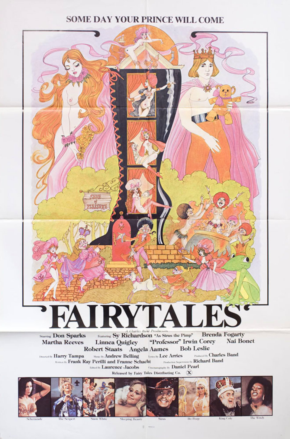 Fairy Tales Original 1970s U.S. One Sheet Movie Poster