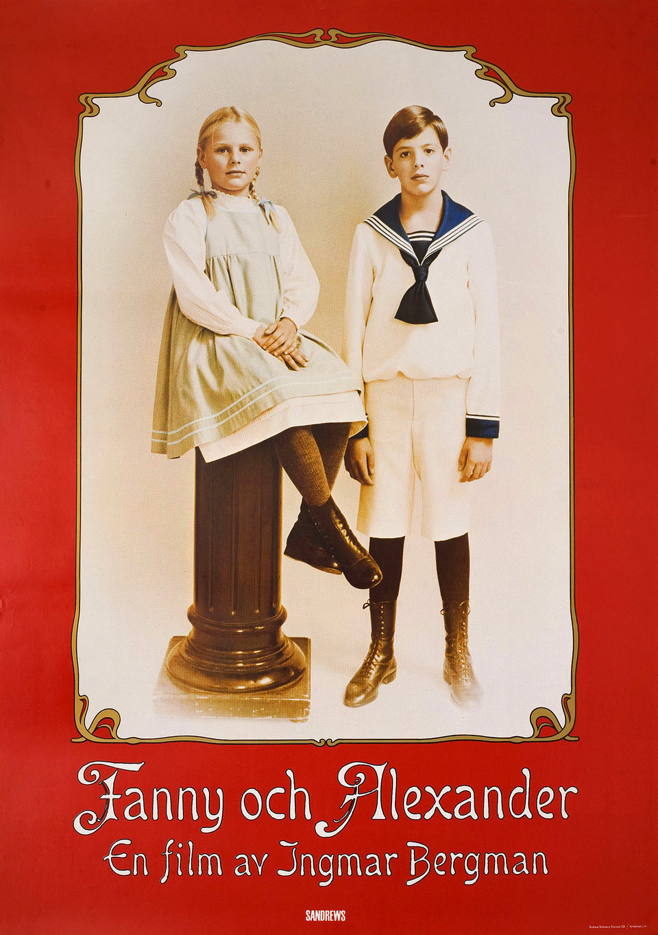 Fanny and Alexander 1982 Swedish B1 Poster
