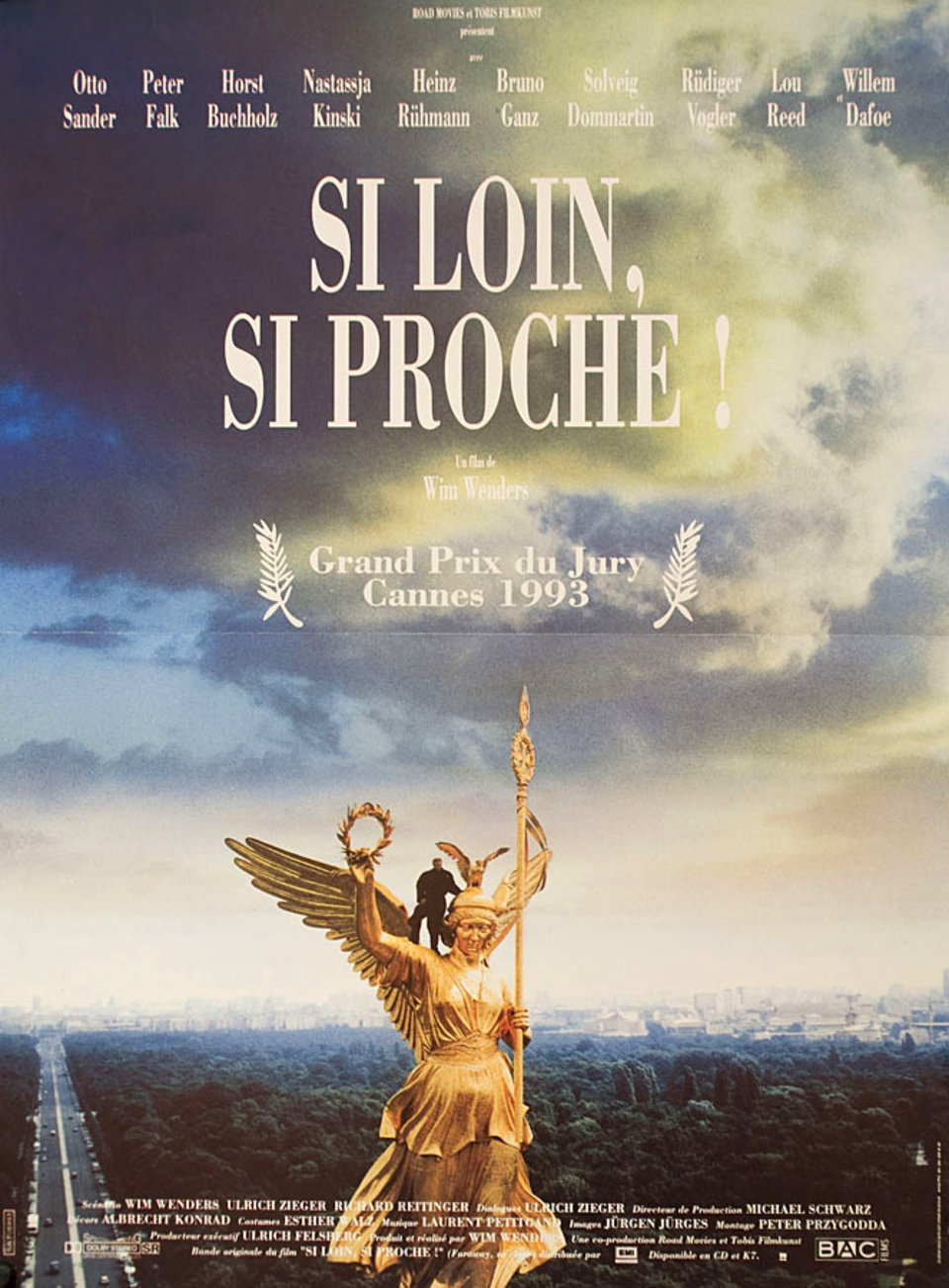 Faraway, So Close! 1993 French Petite Poster