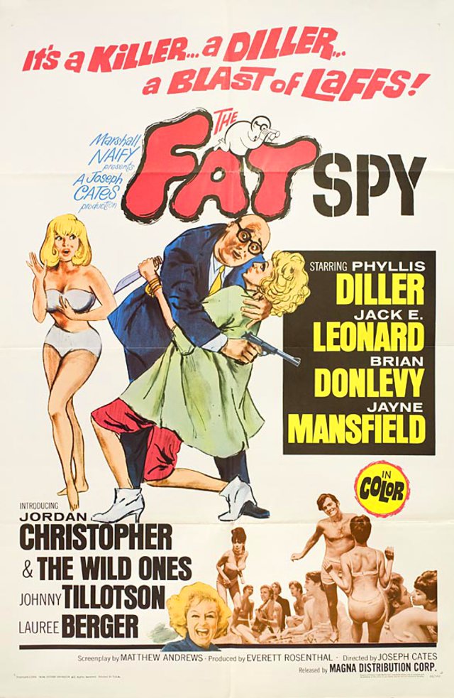 The Fat Spy Original 1966 U.S. One Sheet Movie Poster