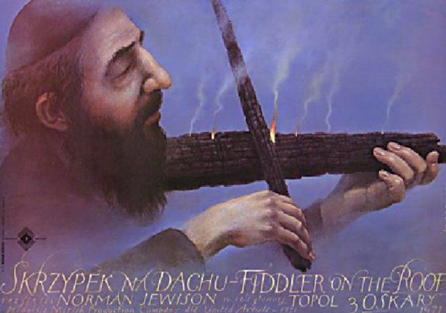 Fiddler on the Roof R1990 Polish B1 Poster