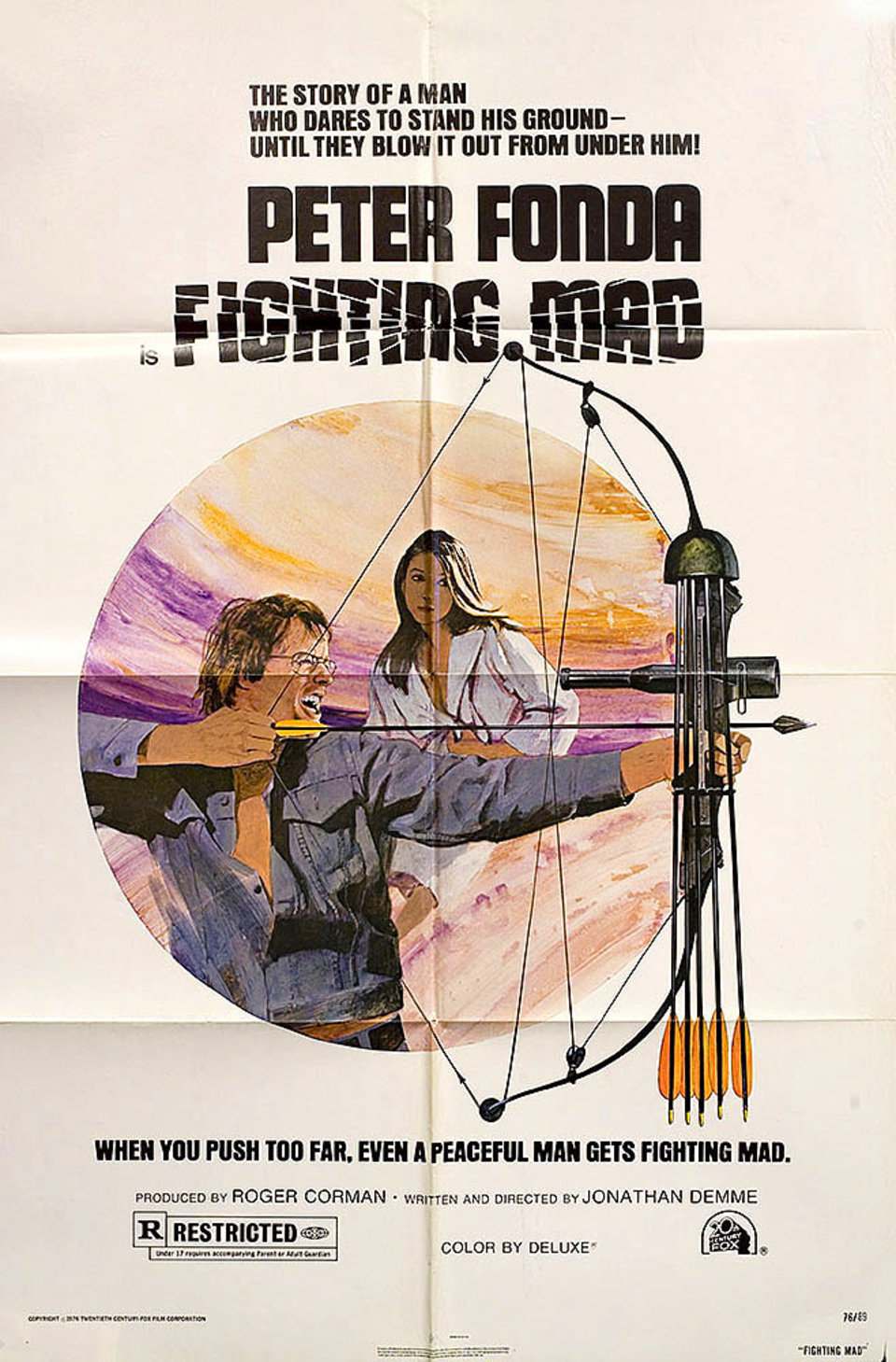 Fighting Mad Original 1976 U.S. One Sheet Movie Poster