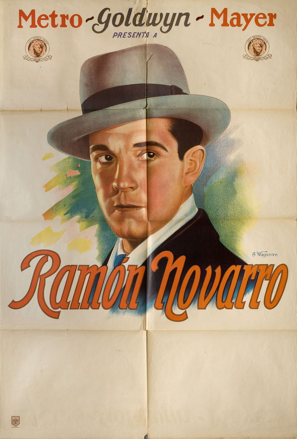 Ramon Novarro Original 1920s Argentine Poster
