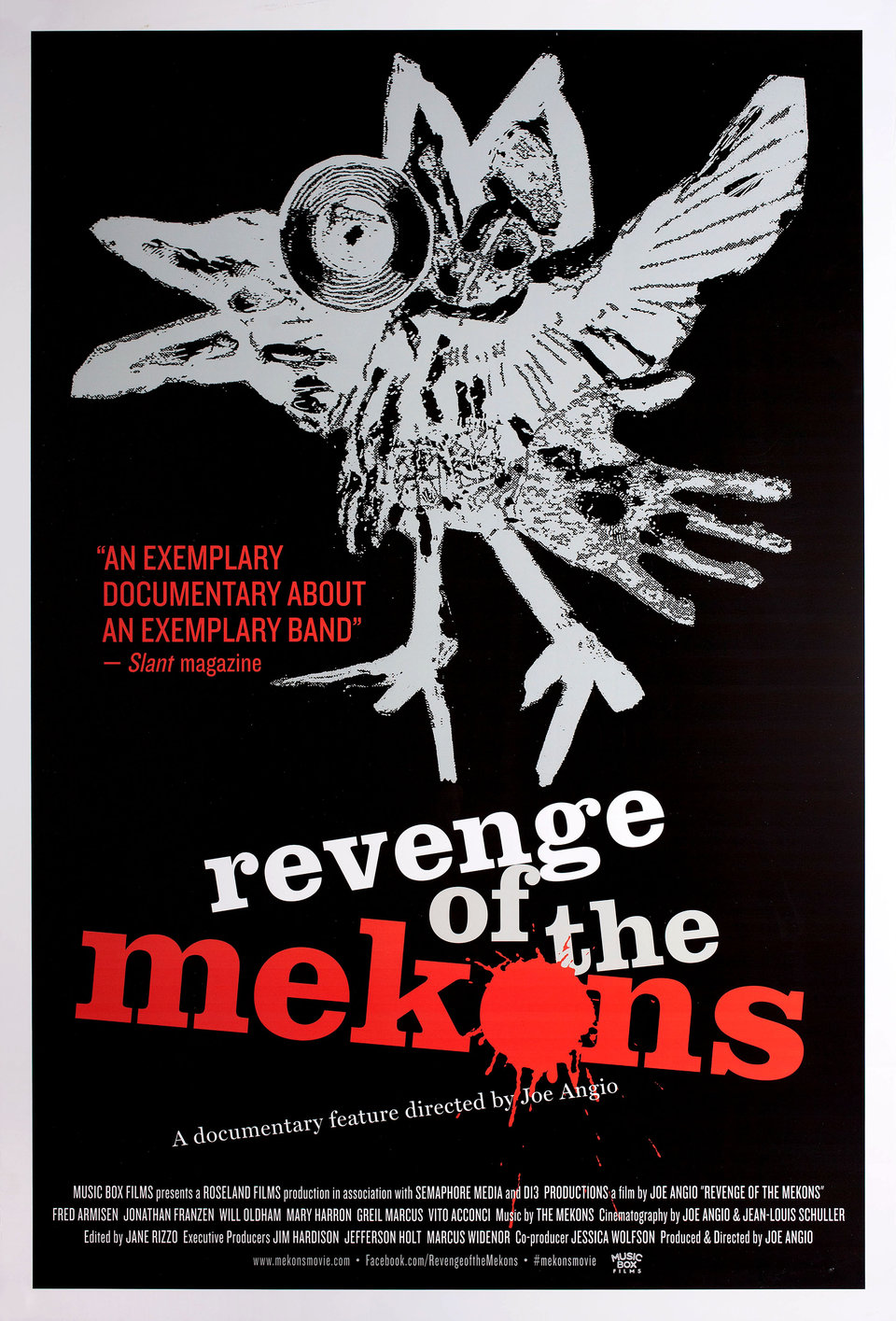 Revenge of the Mekons Original 2013 U.S. One Sheet Movie Poster